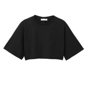 NM.01 CROP TOP BLACK
