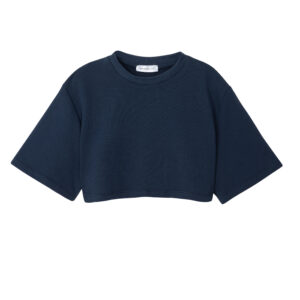 NM.02 CROP TOP NAVY