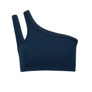 ONE SHOLDER BRA NAVY