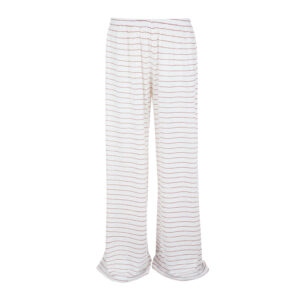 WIDE PANTS WHITE AND PINK