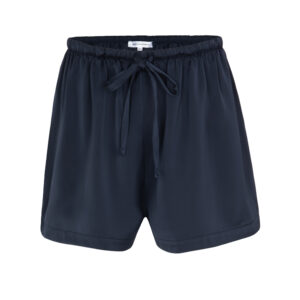 Satin Shorts Navy