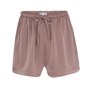 Satin Shorts Rouge