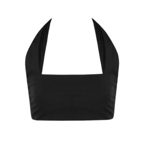 HALTER TOP BLACK