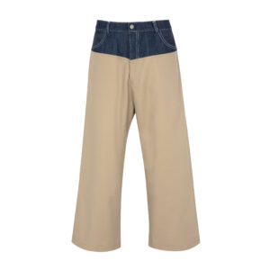 OVERISIZE PANTS WITE DENIM