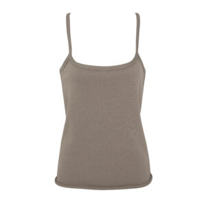 NM.01 TANK TOP LIGHT BROWN