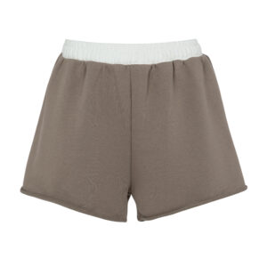 NM.03 SWEATPANTS SHORT LIGHT BROWN