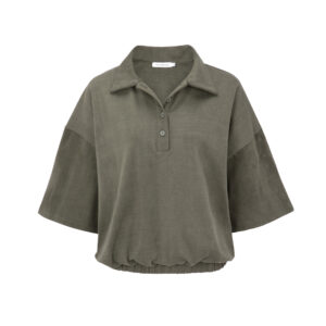 POLO OVERSIZE TSHIRT WASH OLIVE