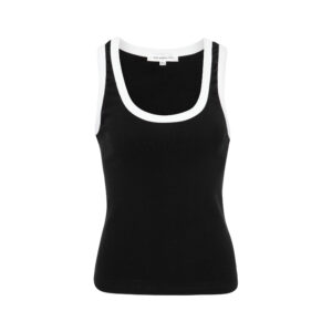 NM.02 TANK TOP BLACK AND WHITE